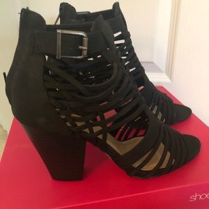 New in Box Black Dress Sandals